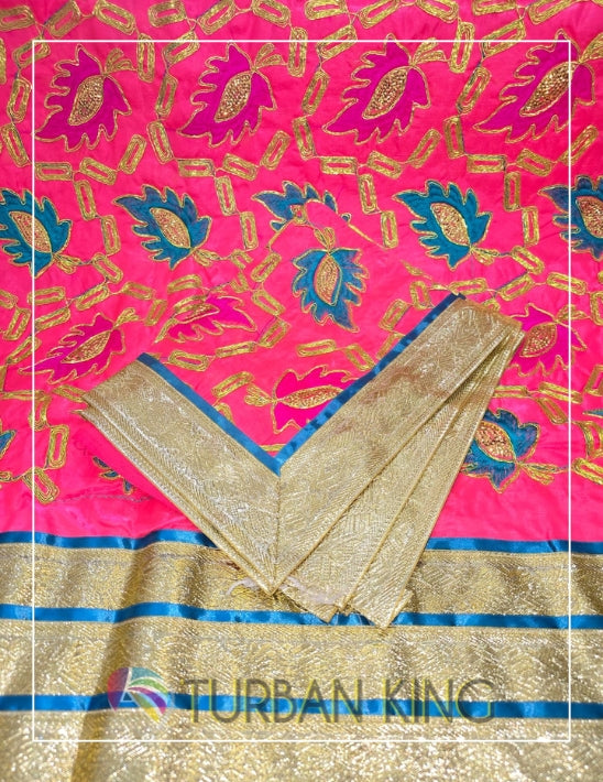 Double Set Rumala Sahib - Coral pink image 0