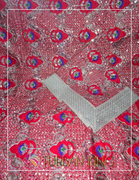Double Set Rumala Sahib - Red blue image 0