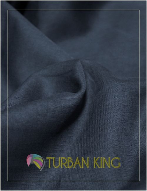 Full Voile Turban-Charcoal Grey image 1
