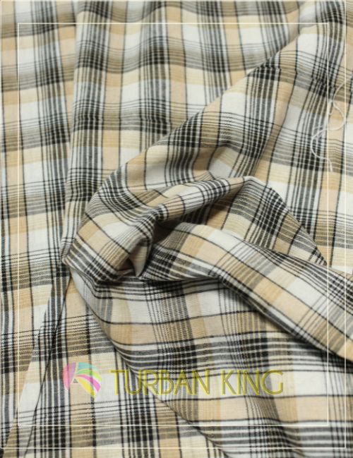 Parna-Cream & Black check image 1
