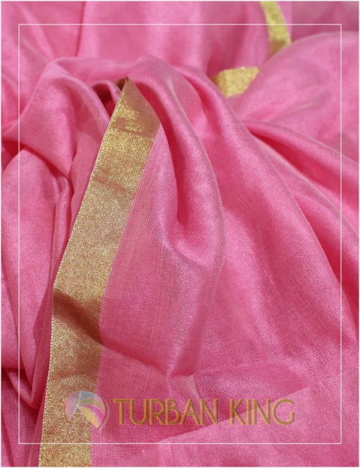 Designer Turban - Pink image 1