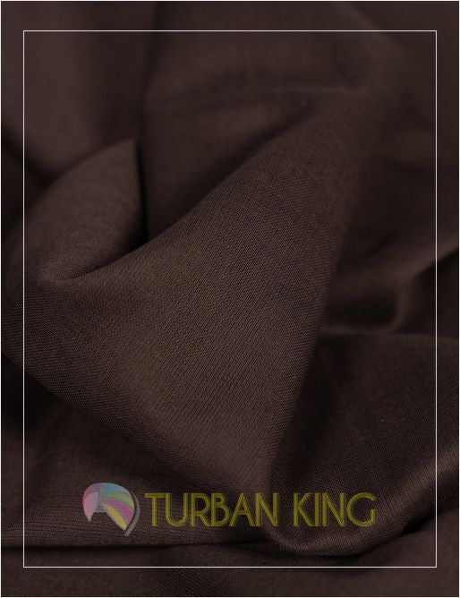 Full Voile Turban - Brown image 1