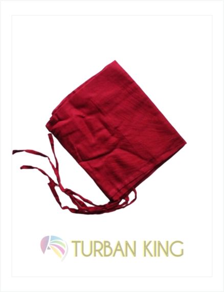 Maroon Patka with 4 Strings image 1