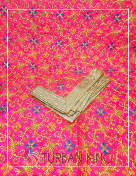 Double Set Rumala Sahib - Coral pink square image 0