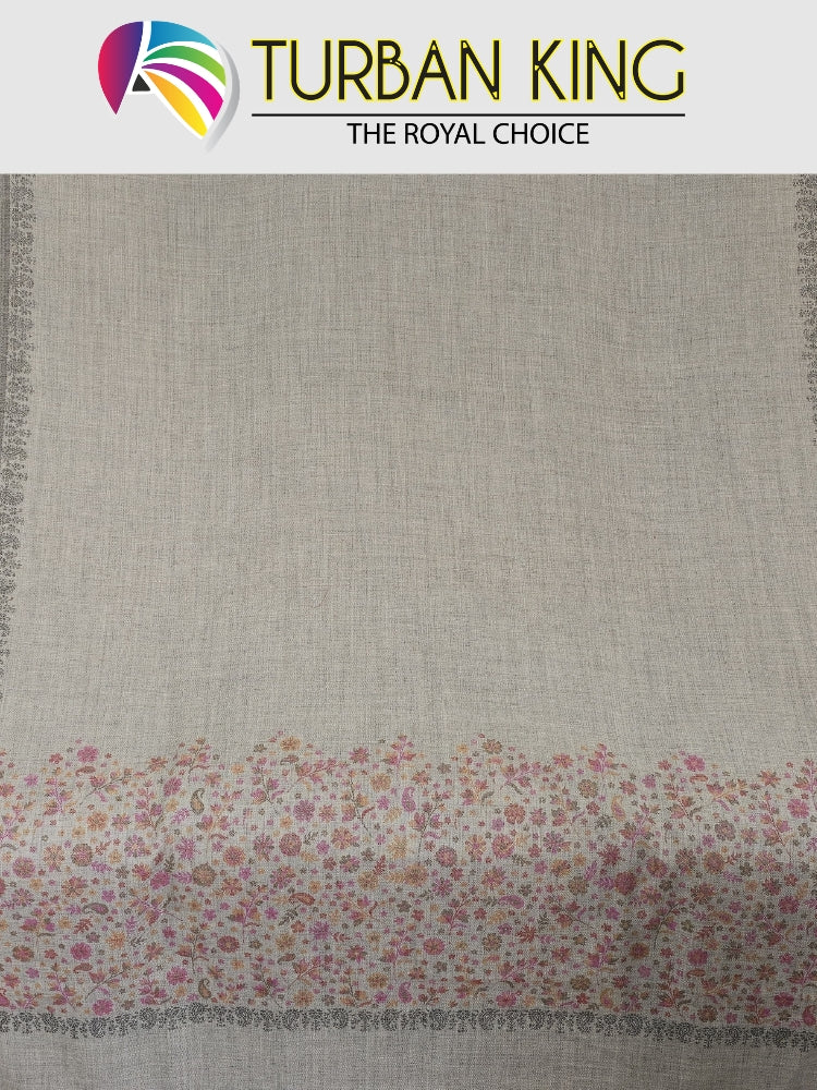 Premium Pashmina with kani work and floral pattern