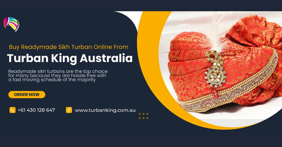 Buy Readymade Sikh Turban Online from Turban King Australia
