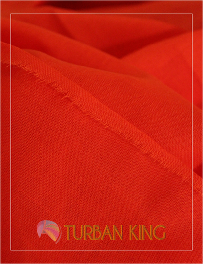 Full Voile Turban - Orange image 1
