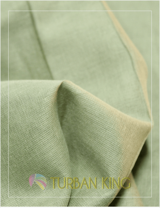 Full Voile Turban - Pistachio Green image 1