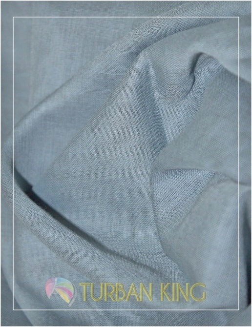 Full Voile Turban - Bermuda Grey image 0