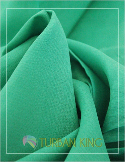 Full Voile Turban - Jade Green image 1