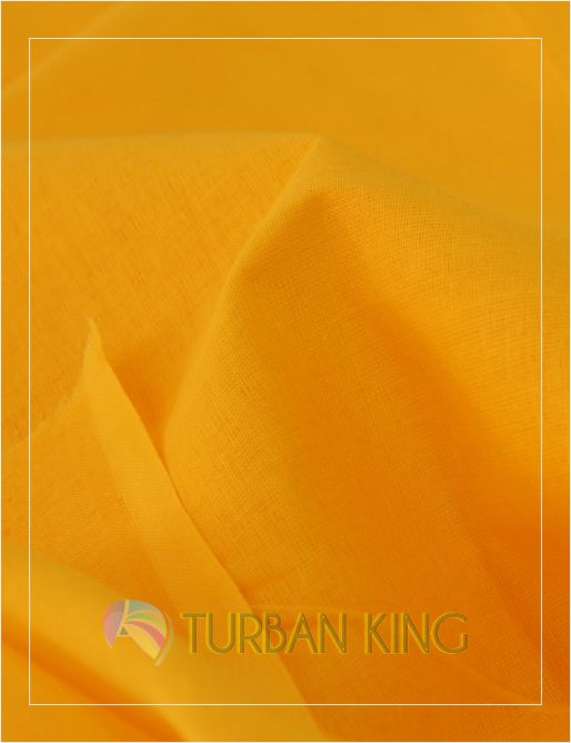 Full Voile Turban - Sunflower Yellow image 0