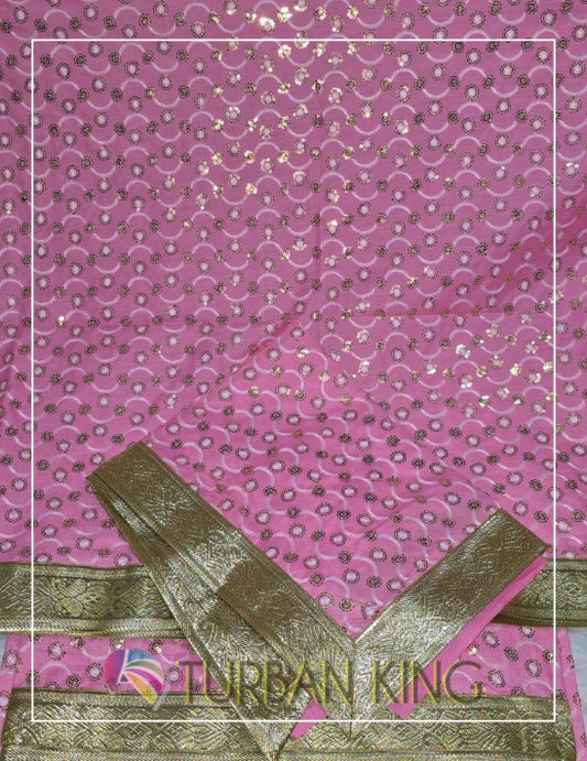 Double Set Rumala Sahib - Cotton pink image 0