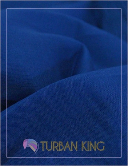 Full Voile Turban - Royal Blue image 1