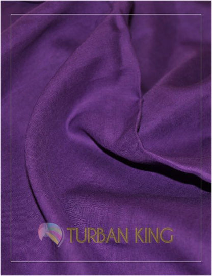 Full Voile Turban - Violet image 1