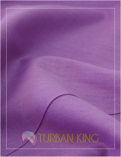 Full Voile Turban - Light Purple image 1
