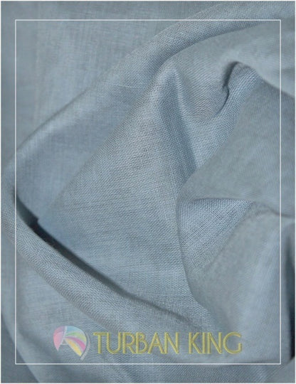 Full Voile Turban - Bermuda Grey image 1