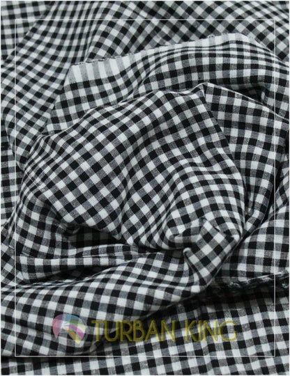 Parna - Black & white small check image 0