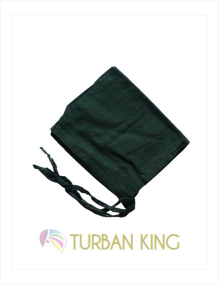 Dark Green Patka with 4 Strings image 0