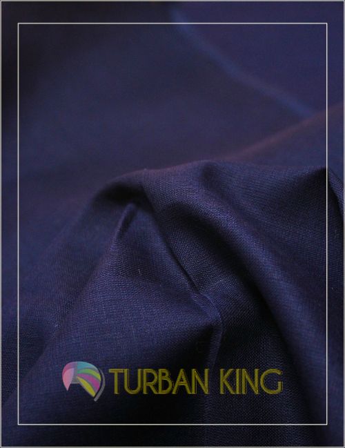 Full Voile Turban-Navy Blue image 0