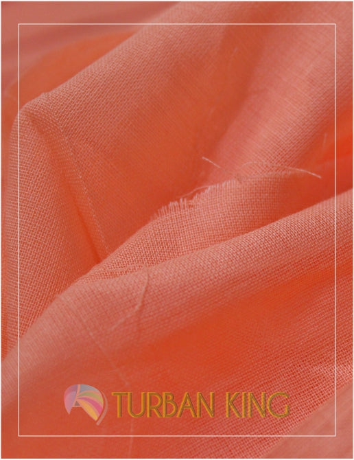 Full Voile Turban - Peach image 1