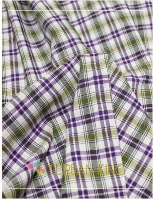 Parna-purple green check image 0