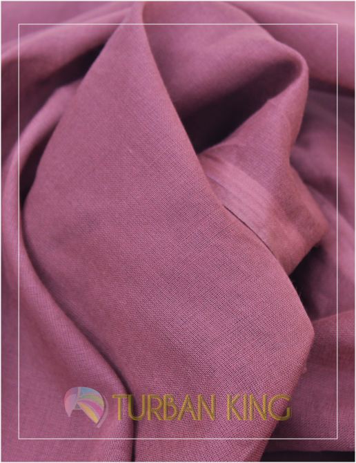 Full Voile Turban - Turkish Rose image 1