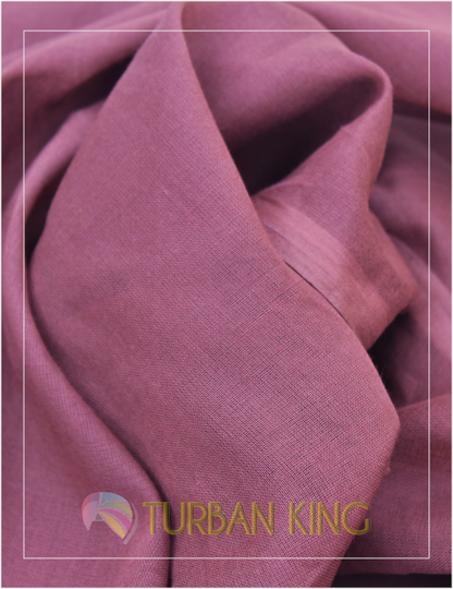 Full Voile Turban - Turkish Rose image 1