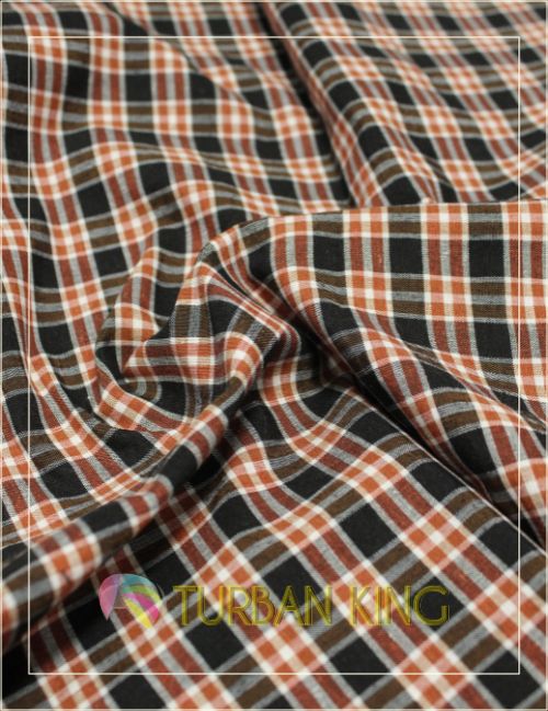 Parna - Black & Rust check image 1