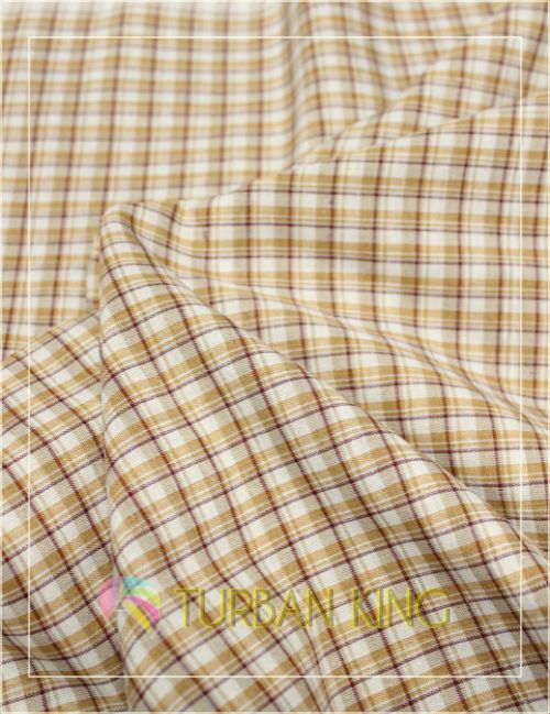 Parna-cream yellow check image 1