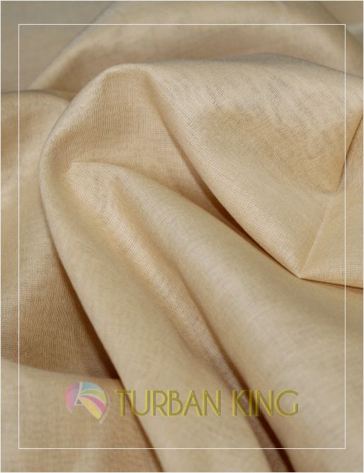 Full Voile Turban - Beige image 1