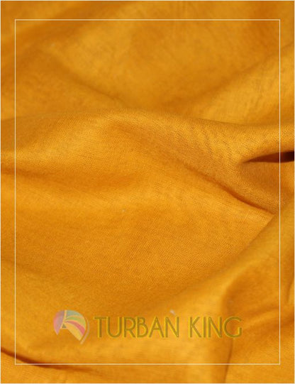 Full Voile Turban - Mustard image 1