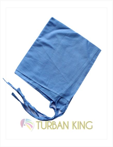 Sky Blue Patka with 4 Strings image 0