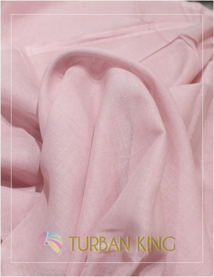 Full Voile Turban - Seashell Pink image 0