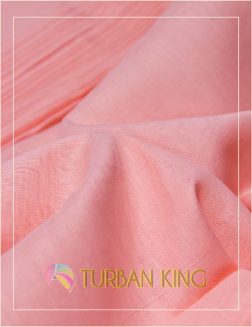 Full Voile Turban-Peachy Pink image 0