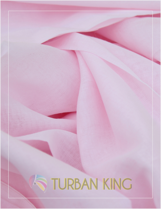 Full Voile Turban - Baby Pink image 0