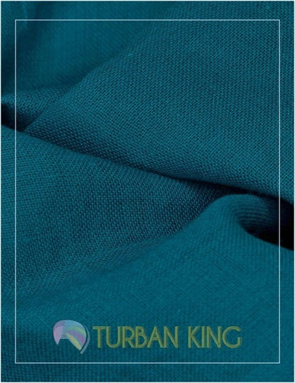 Full Voile Turban - Peacock Green image 1