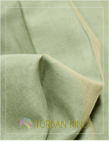 Full Voile Turban - Pistachio Green image 0