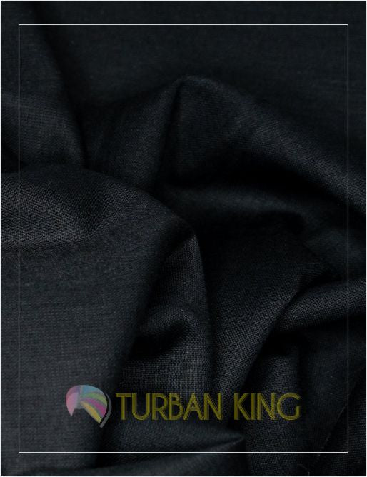 Rubia Voile Turban - Black image 2
