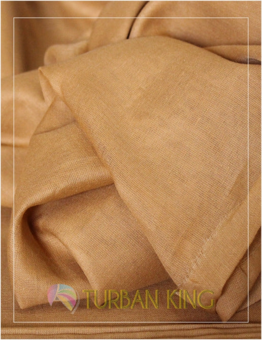 Full Voile Turban - Golden Sand image 1