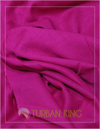 Full Voile Turban - Rani Pink image 1