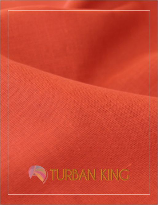 Full Voile Turban - Rust image 1