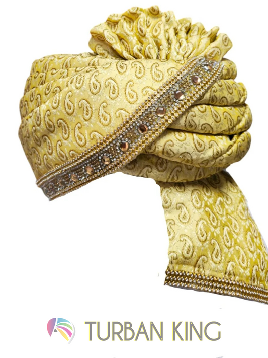 Ready Made Turban - Golden image 0