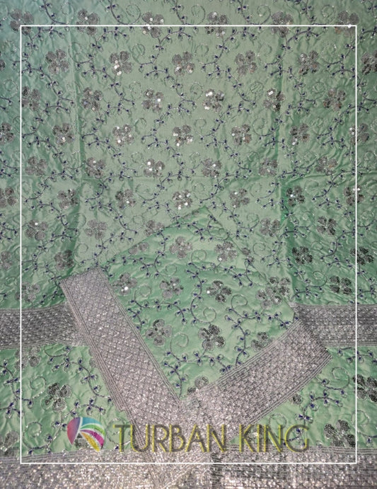 Double Set Rumala Sahib - Light mint silver image 0