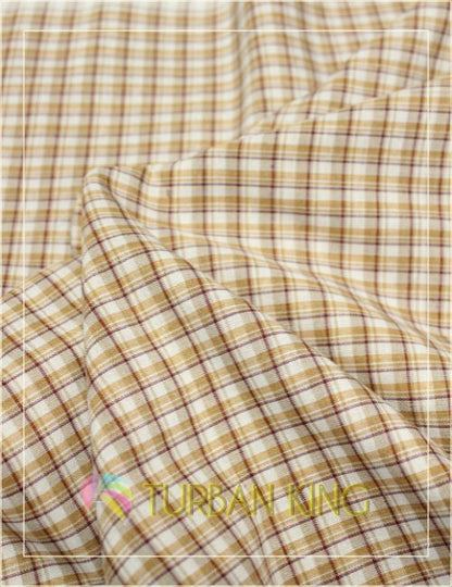 Parna-cream yellow check image 0