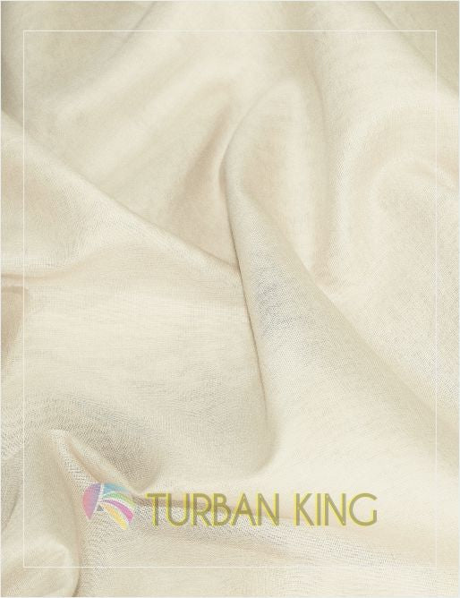 Full Voile Turban - Cream image 0