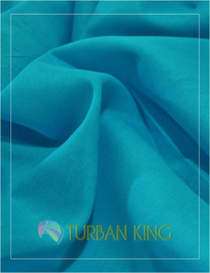 Full Voile Turban - Dark Ferozi image 1