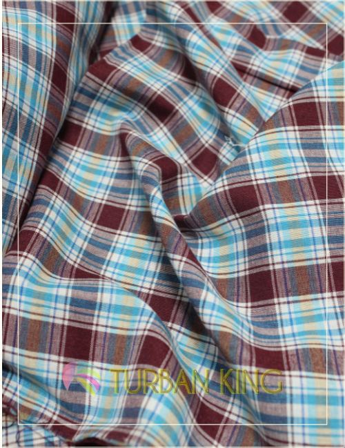 Parna-Maroon Check image 1