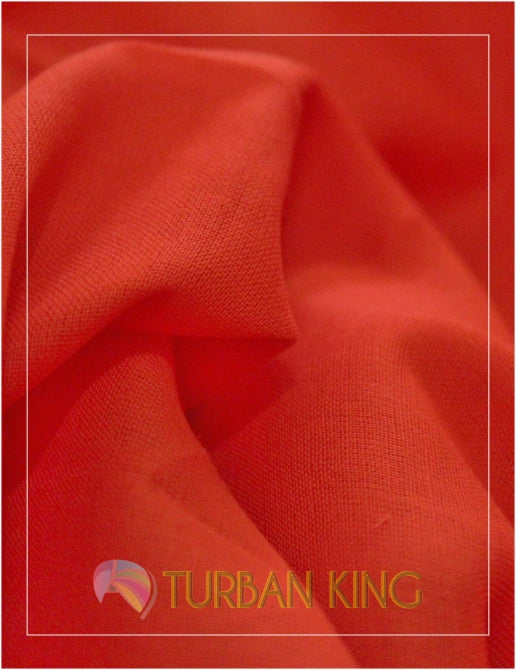 Rubia Voile Turban - Orange image 0