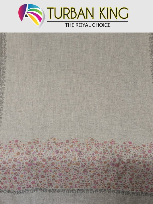 Premium  Pashmina with kani work and floral pattern