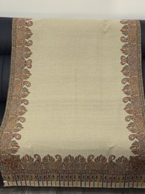 Premium Self printed Pashmina with kani work